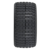 Proline Goodyear Eagle Mounted Dirt Tyre Set F/R, Gray, Losi NASCAR