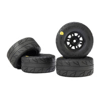 Pro-Line Vector Tyres Mounted on Black Split Six Wheels 4pcs Arrma Mojave Grom