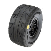 Pro-Line Vector Tyres Mounted on Black Split Six Wheels 4pcs Arrma Mojave Grom