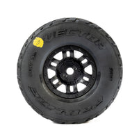 Pro-Line Vector Tyres Mounted on Black Split Six Wheels 4pcs Arrma Mojave Grom