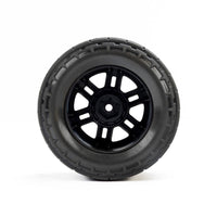 Proline 1034510 Menace Tyre Mounted on Split Six Wheel Mini Kraton