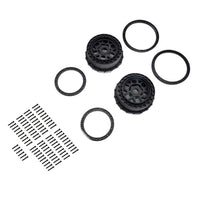 Proline Wheel and Beadlock Set Black 2pcs 5IVE-T 3.0