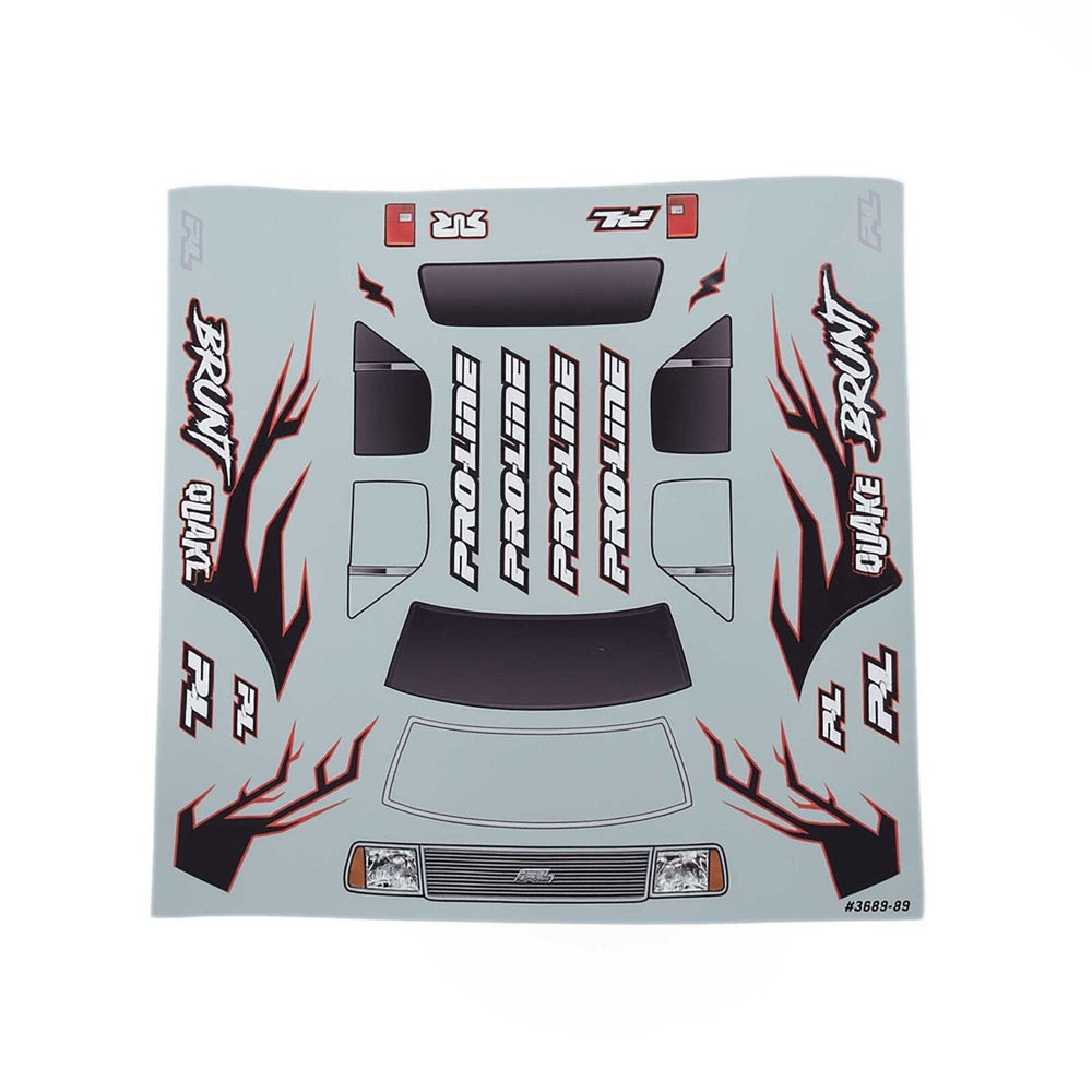 Proline 368912 Brunt Body Red Arrma Quake Grom