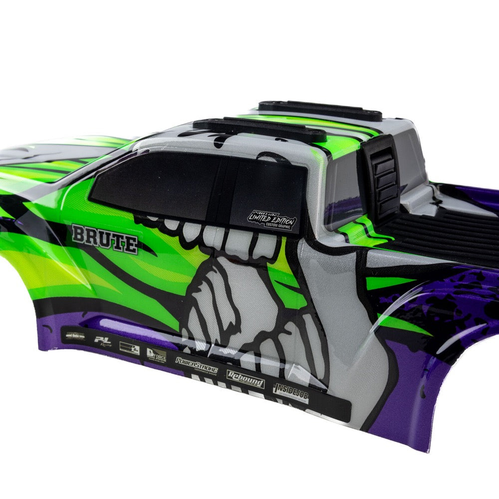 Pro-Line Limited Edition Painted Ghostfire Clipless Brute Body Arrma Mini Kraton