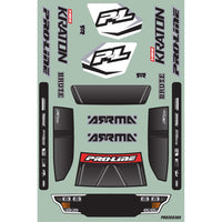 Pro-Line Limited Edition Painted Ghostfire Clipless Brute Body Arrma Mini Kraton