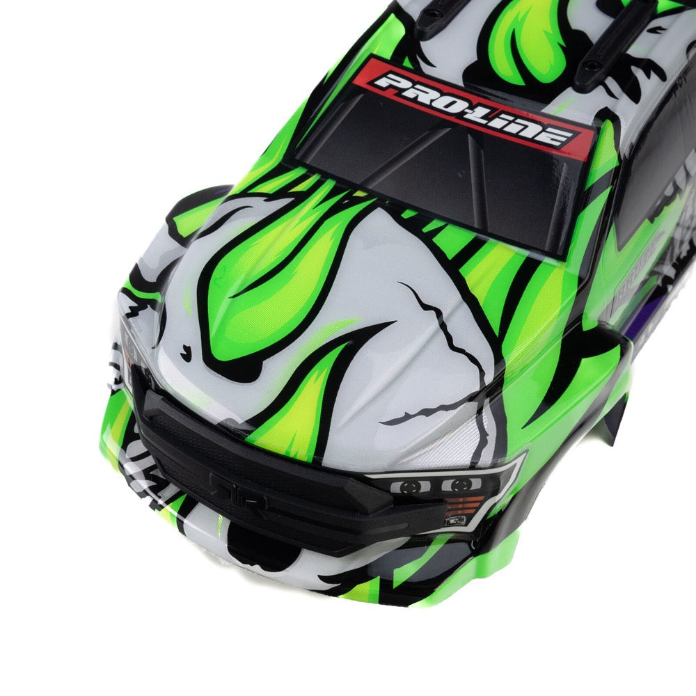 Pro-Line Limited Edition Painted Ghostfire Clipless Brute Body Arrma Mini Kraton