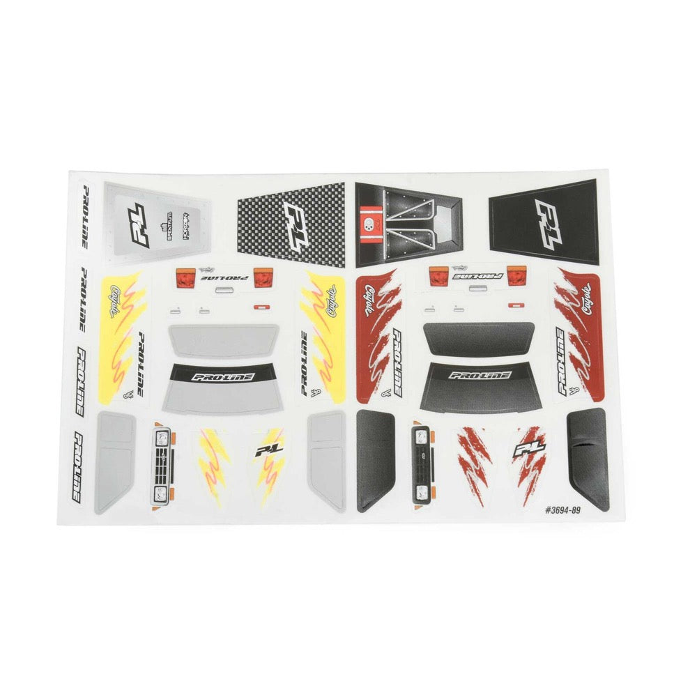 Proline 369412 Pre-Cut Coyote High Performance Body Red Axial SCX30