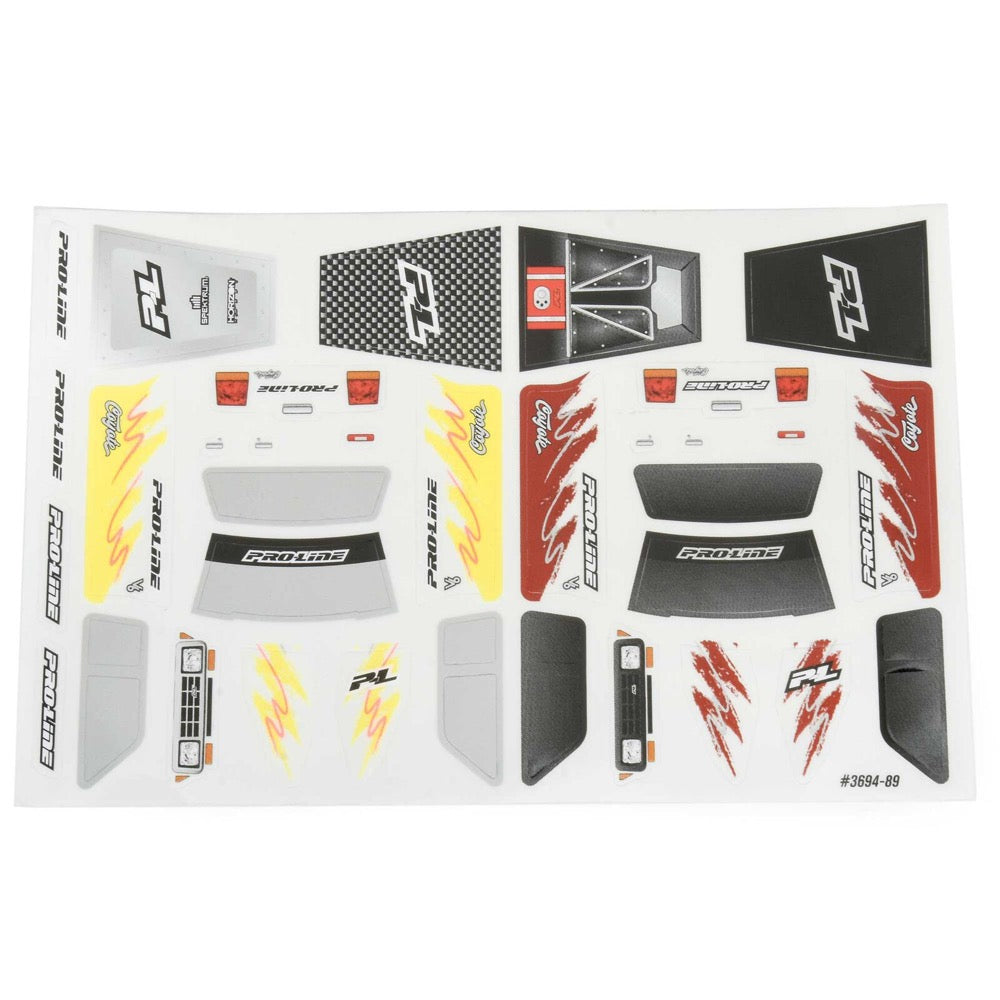 Proline 369417 Pre-Cut Coyote High Performance Body Clear Axial SCX30