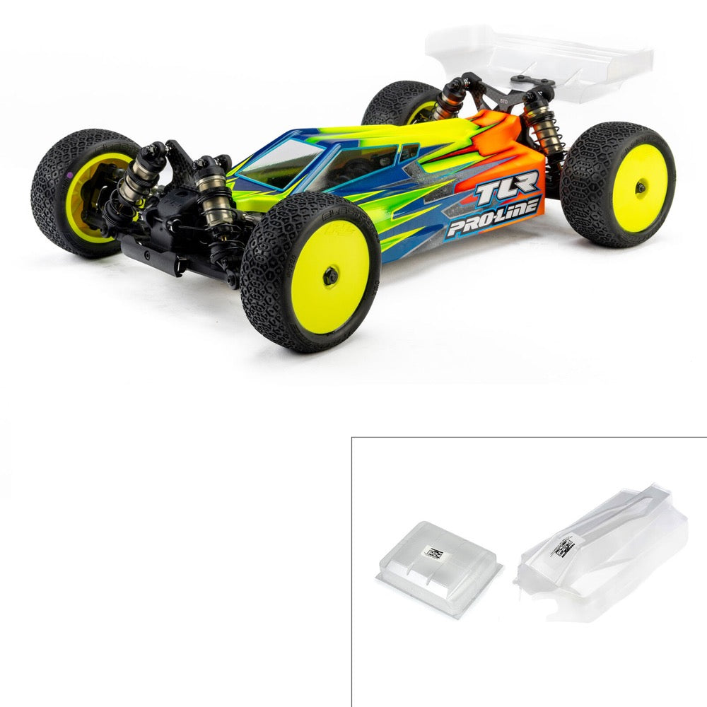 Pro-Line Pre-Cut Sector Light Weight Clear Body TLR 22X-4 2.0