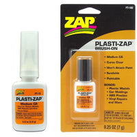 Zap-A-Gap Plasti-Zap Medium Cyanoacrylate 1/3oz/9.35g