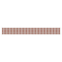Peco SL104FPACK HO/OO Code 75 Flexible Track Steel Sleeper (Box of 25)