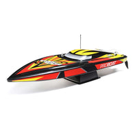 Pro Boat PRB08032V2T1 Sonicwake V2 36inch Self-Righting Brushless Deep-V RTR RC Boat Black