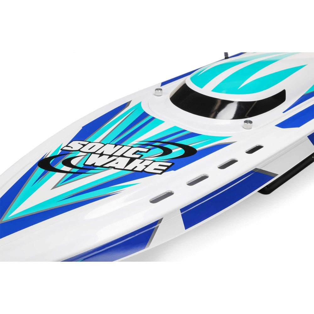 Pro Boat PRB08032V2T2 Sonicwake V2 36inch Self-Righting Brushless Deep-V RTR RC Boat White