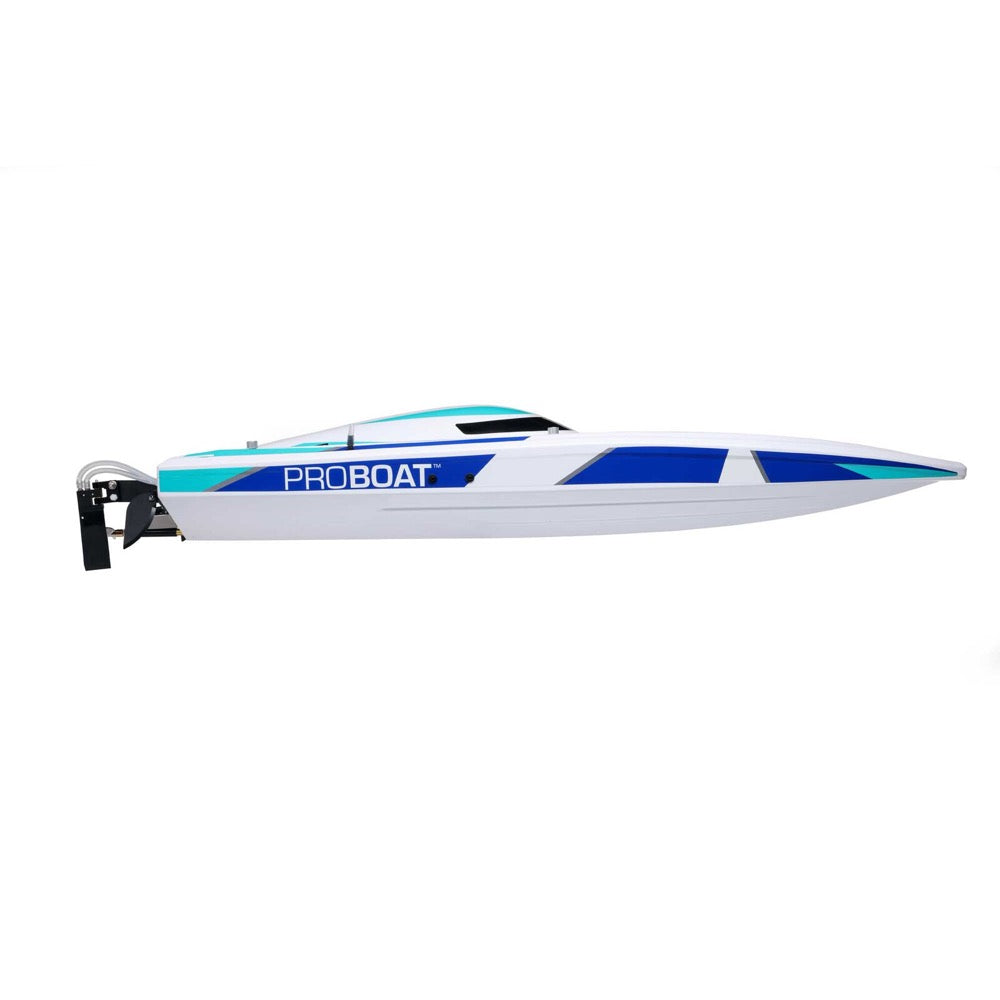 Pro Boat PRB08032V2T2 Sonicwake V2 36inch Self-Righting Brushless Deep-V RTR RC Boat White