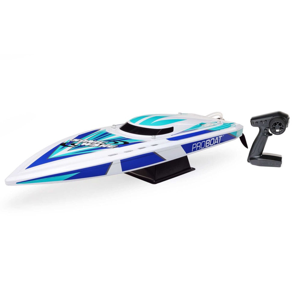Pro Boat PRB08032V2T2 Sonicwake V2 36inch Self-Righting Brushless Deep-V RTR RC Boat White
