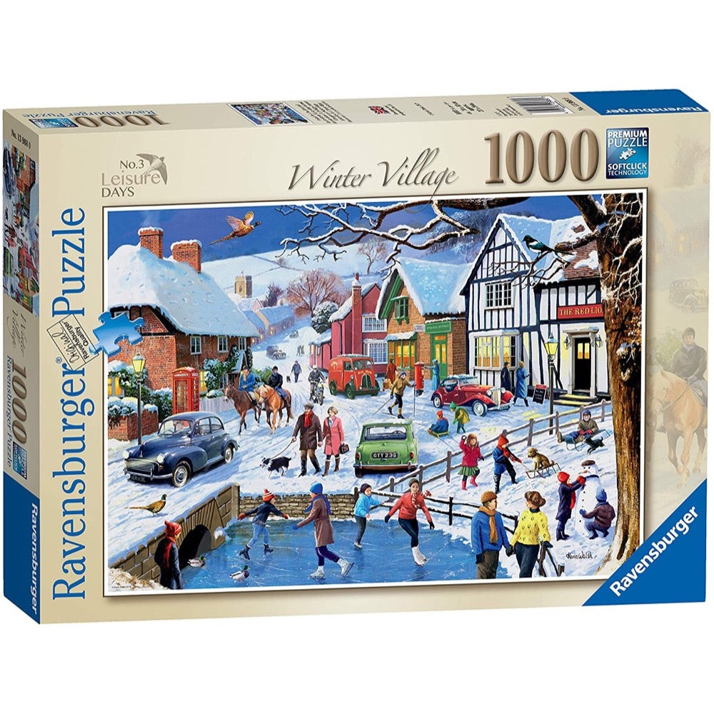 Ravensburger Winter Village Days No.3 1000pc Jigsaw Puzzle