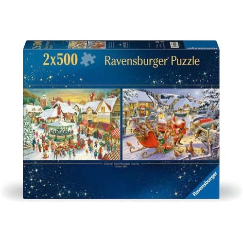 Ravensburger 00040-2 Christmas Collection No 1 2x500pc Jigsaw Puzzle 4005555000402