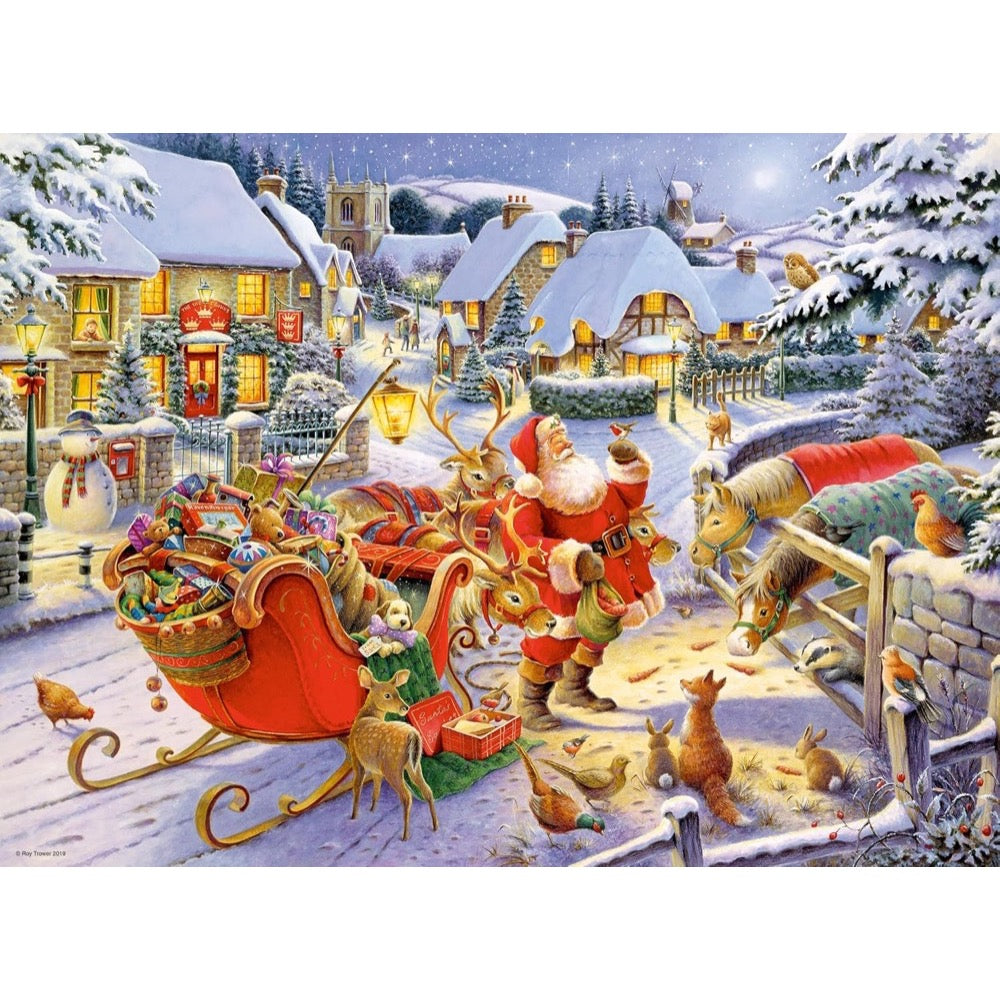 Ravensburger 00040-2 Christmas Collection No 1 2x500pc Jigsaw Puzzle 4005555000402