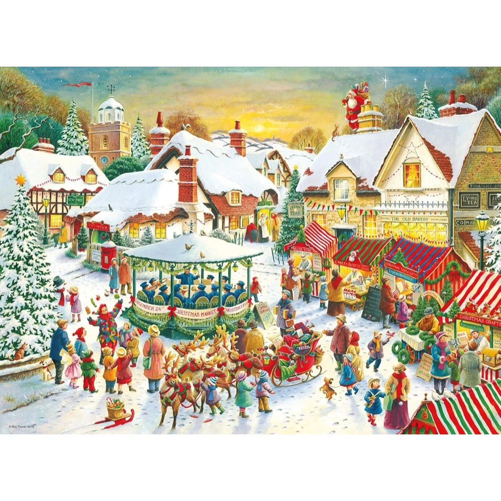 Ravensburger 00040-2 Christmas Collection No 1 2x500pc Jigsaw Puzzle 4005555000402