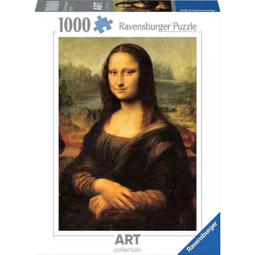 Ravensburger Leonardo Da Vinci Mona Lisa 1000pc Jigsaw Puzzle