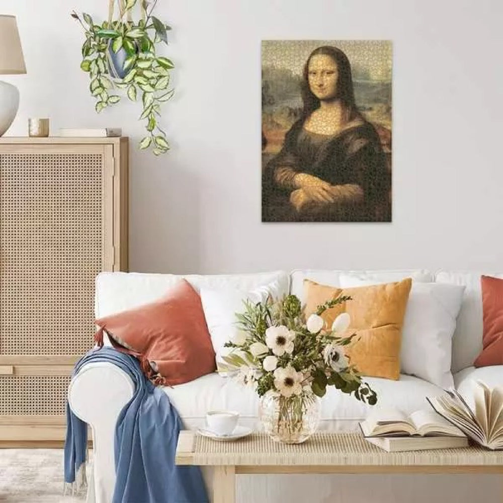 Ravensburger Leonardo Da Vinci Mona Lisa 1000pc Jigsaw Puzzle