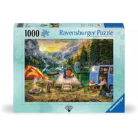 Ravensburger Wanderlust Calm Campsite 1000pc Jigsaw Puzzle