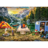 Ravensburger Wanderlust Calm Campsite 1000pc Jigsaw Puzzle