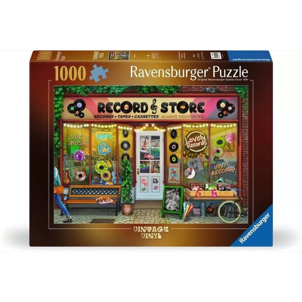 Ravensburger Vintage Vinyl 1000pc Jigsaw Puzzle