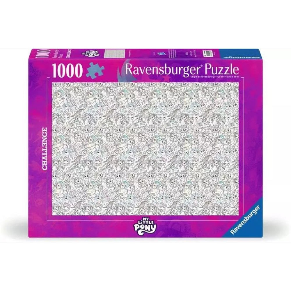 Ravensburger My Little Pony Challenge 1000pc Jigsaw Puzzle