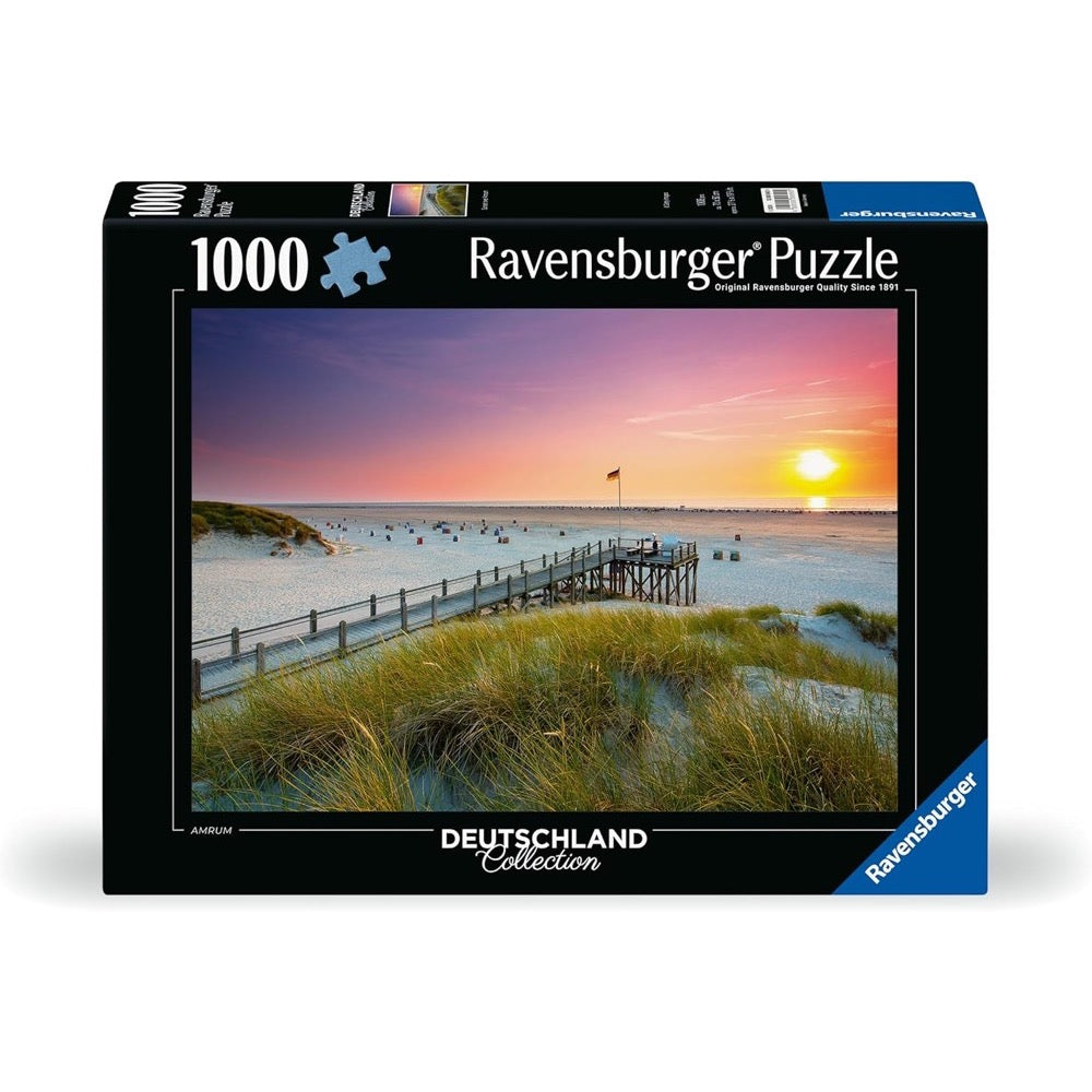Ravensburger Sunset Over Amrum 1000pc Jigsaw Puzzle