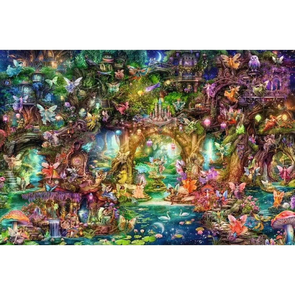 Ravensburger 00810-1 The Hidden World Of Fairies 4000pc Jigsaw Puzzle