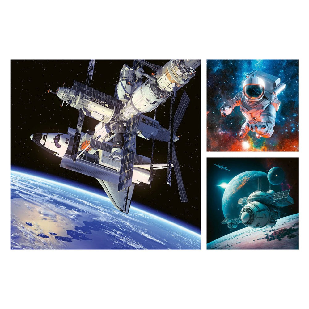 Ravensburger Outer Space 3x49pc Jigsaw Puzzle