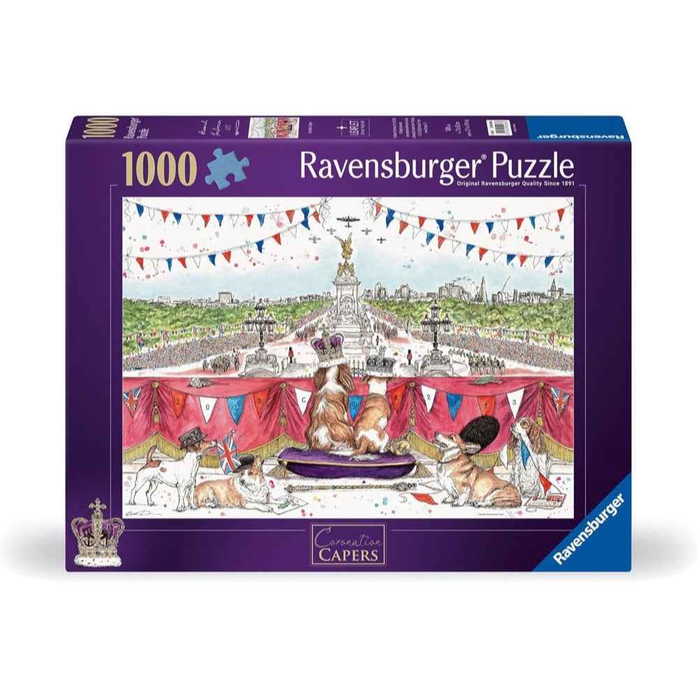 Ravensburger 00986-3 Coronation Capers 1000pc Jigsaw Puzzle
