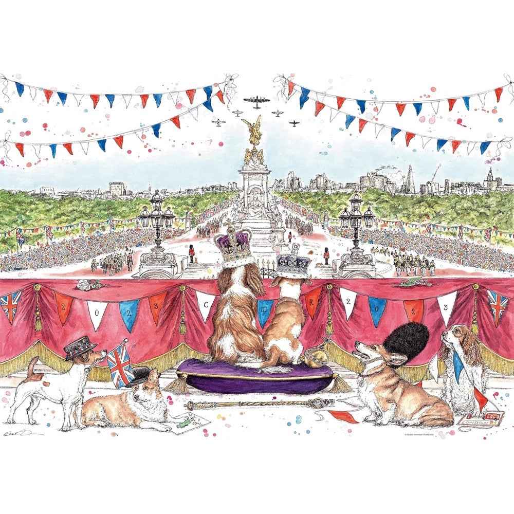 Ravensburger 00986-3 Coronation Capers 1000pc Jigsaw Puzzle