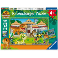 Ravensburger 01057-9 Jurassic World Explorers 2x24pc Jigsaw Puzzle 4005555010579