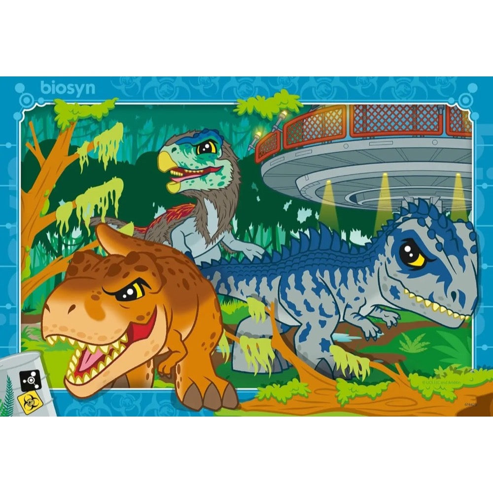 Ravensburger 01057-9 Jurassic World Explorers 2x24pc Jigsaw Puzzle 4005555010579