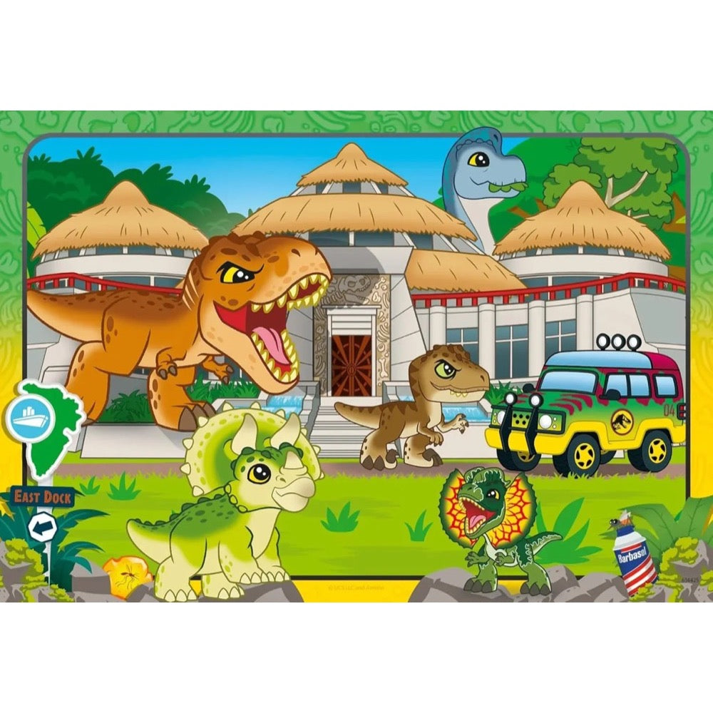 Ravensburger 01057-9 Jurassic World Explorers 2x24pc Jigsaw Puzzle 4005555010579