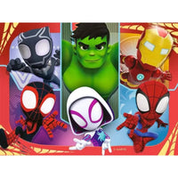 Ravensburger 01064-7 Spidey & His Amazing Friends It's Spidey Time 4 In a Box 12, 16, 20 & 24pc Jigsaw Puzzle 4005555010647