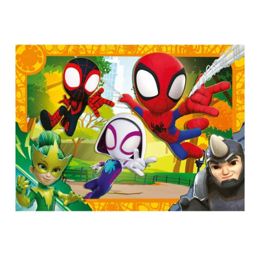 Ravensburger 01066-1 Spidey & His Amazing Friends Spidey's Team Bumper Pack 4x42pc Jigsaw Puzzle 4005555010661