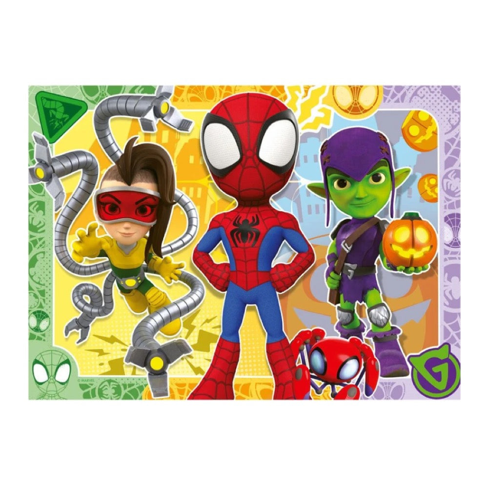 Ravensburger 01066-1 Spidey & His Amazing Friends Spidey's Team Bumper Pack 4x42pc Jigsaw Puzzle 4005555010661