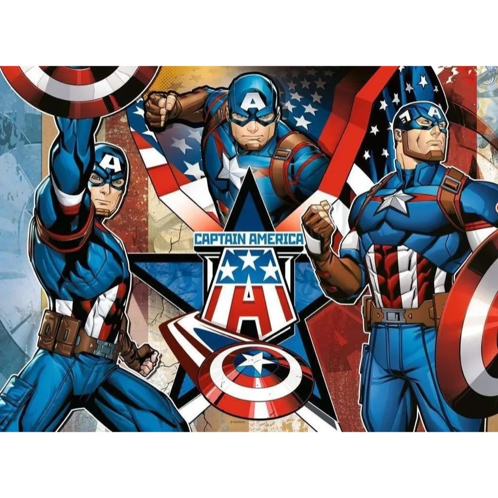 Ravensburger 01073-9 Marvel Captain America The First Avenger 100pc Jigsaw Puzzle 4005555010739