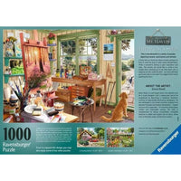 Ravensburger My Haven Artist's Shed 1000pc Jigsaw Puzzle