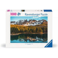 Ravensburger 01207-8 Lake Carezza 1000pc Jigsaw Puzzle 4005555012078
