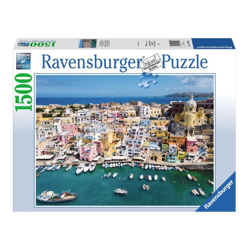 Ravensburger 01210-8 Colorful Procida Italy 1500pc Jigsaw Puzzle 4005555012108