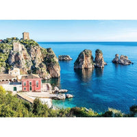 Ravensburger 01235-1 Sea Stacks Of Scopello Sicily 1000pc Jigsaw Puzzle 4005555012351