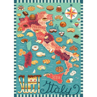 Ravensburger 01237-5 Dessert Tour Of Italy 1000pc Jigsaw Puzzle