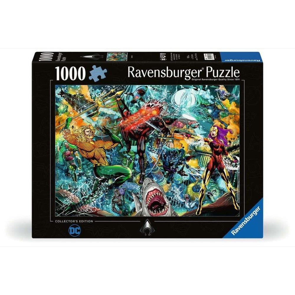 Ravensburger 01346-4 Aquaman Collector's Edition 1000pc Jigsaw Puzzle 4005555013464