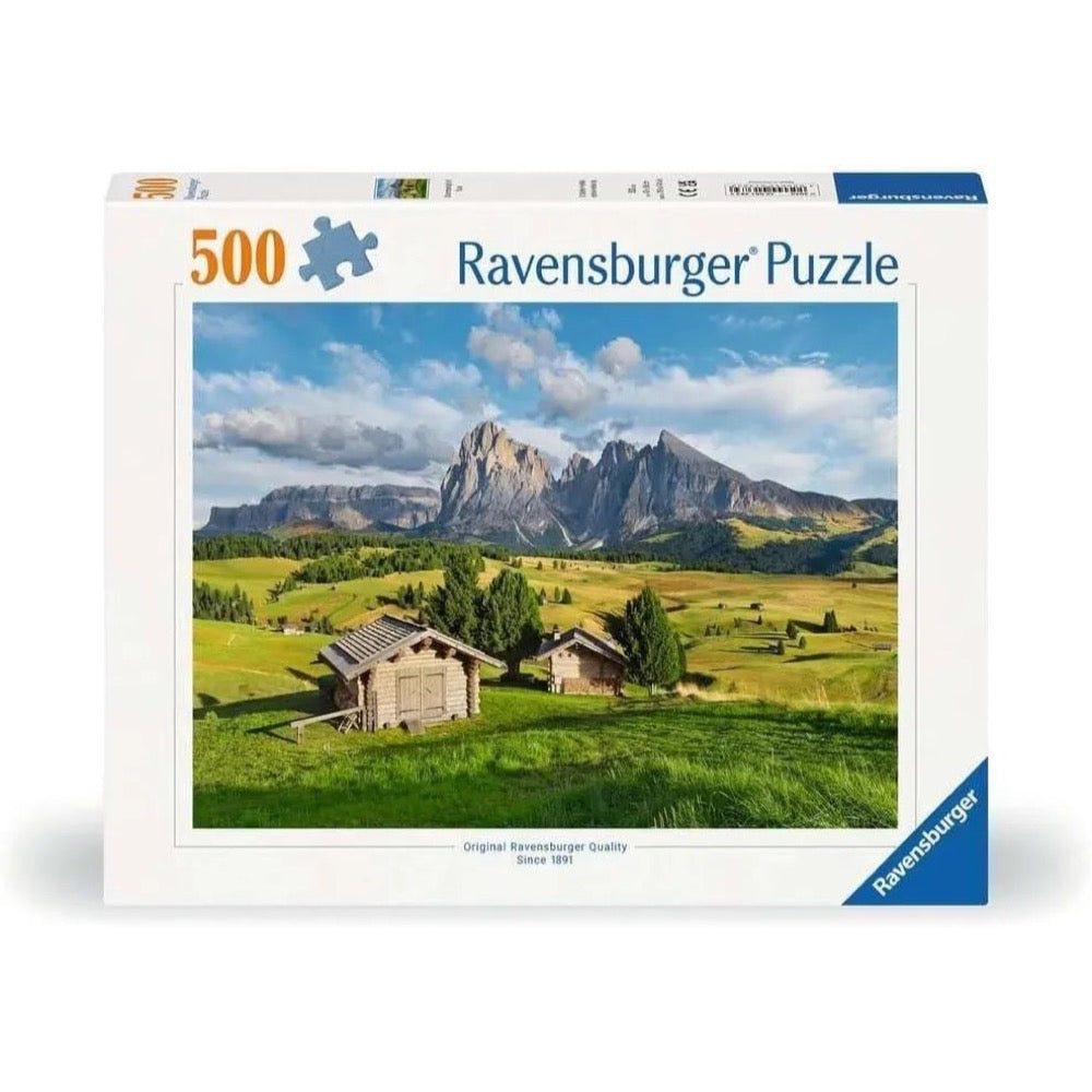 Ravensburger Dolomites, Siusi, Italy 500pc Jigsaw Puzzle