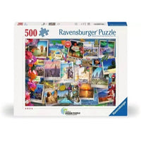 Ravensburger 01489-8 World Travel Pinboard Puzzle 500pc Jigsaw Puzzle