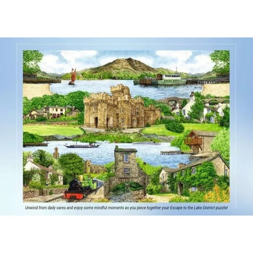 Ravensburger 01528-4 Escape to The Lake District 500pc Jigsaw Puzzle